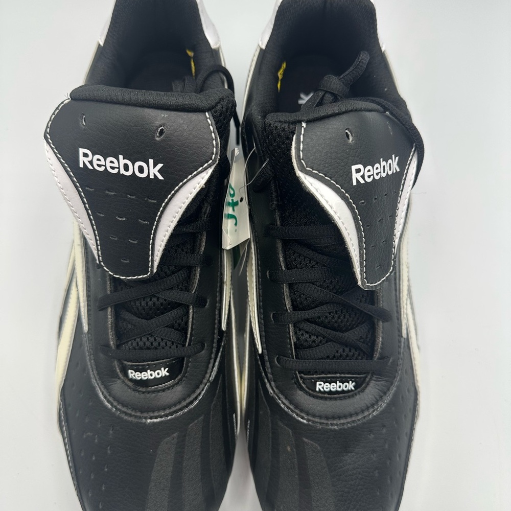 Reebok Authentic MLB Metal Cleats Men’s Size 15 Black & White